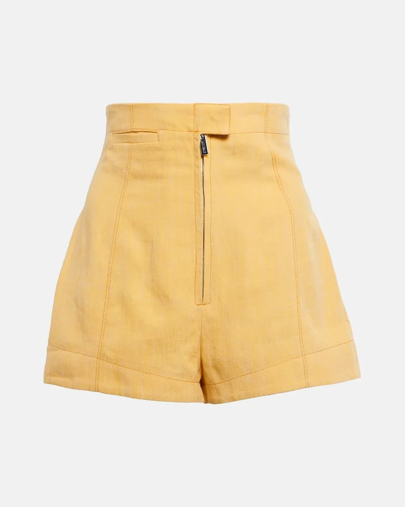 Jacquemus High-Rise Shorts Le Short Areia Gelb