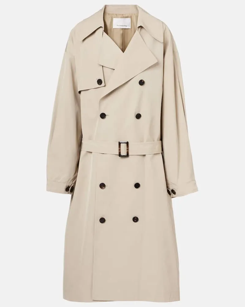 FRANKIE Shop Oversize-Trenchcoat Mavis Beige