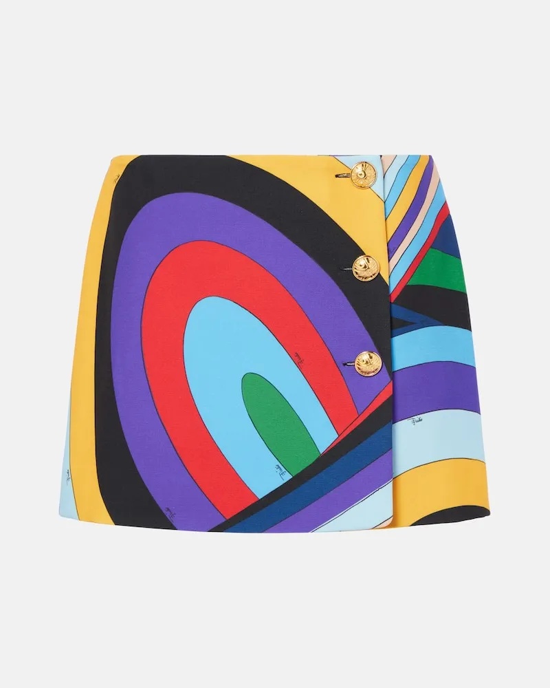 Emilio Pucci Minirock Iride Multicolor