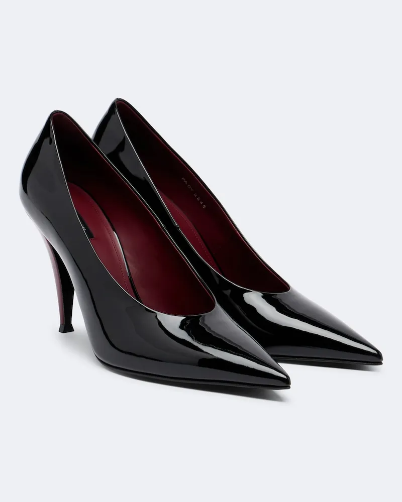 Givenchy Spitze Pumps aus Leder Schwarz