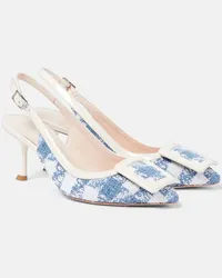 Roger Vivier Slingback-Pumps Viv In The City 65 Weiss