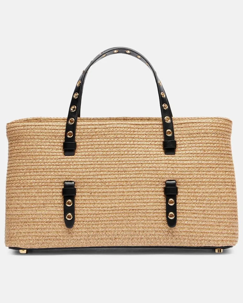Alaïa Alaïa Tote Bag Mina 25 Medium Beige