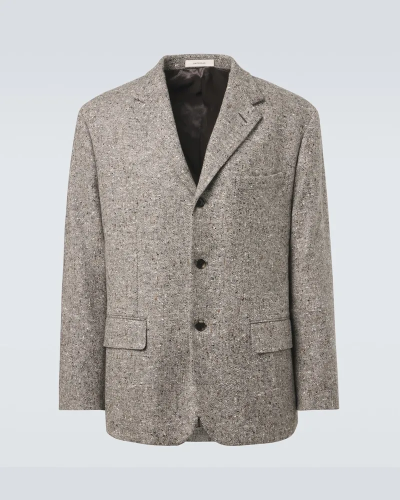Umit Benan Blazer Romeo aus Kaschmir Grau
