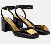 Pumps One Stud aus Lackleder