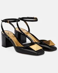 Valentino Garavani Pumps One Stud aus Lackleder Schwarz