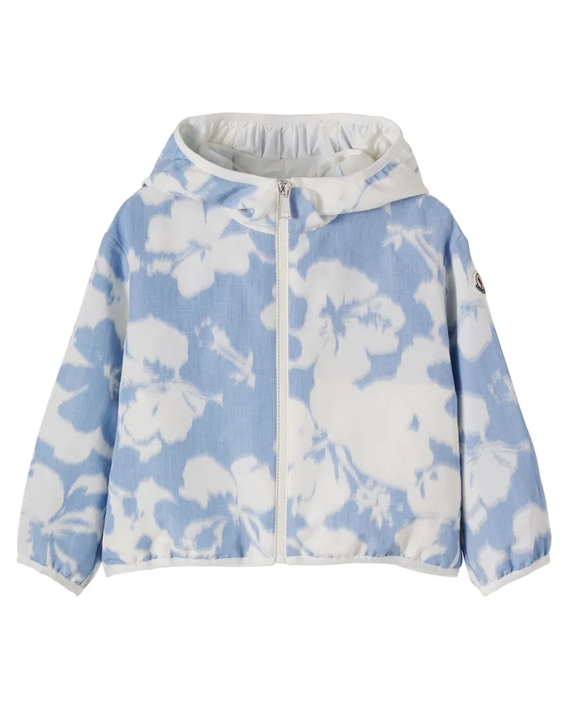 Moncler Bedruckte Jacke Agnesine Blau
