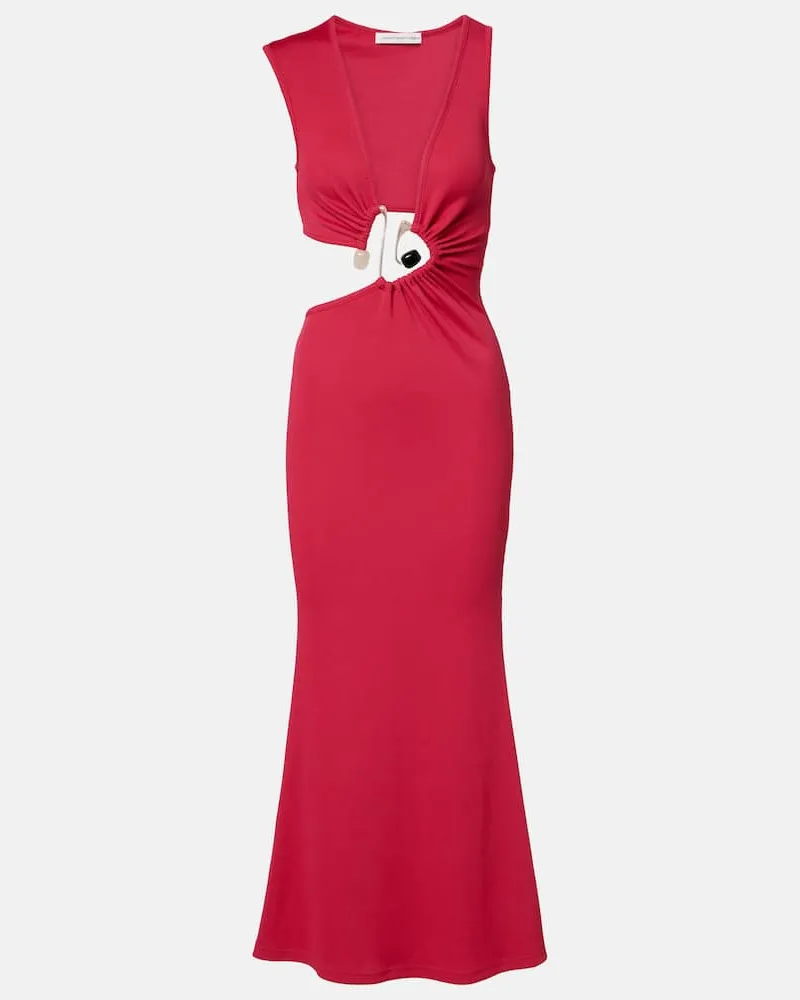 Christopher Esber Maxikleid Rot