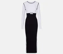 Maxikleid aus Jersey