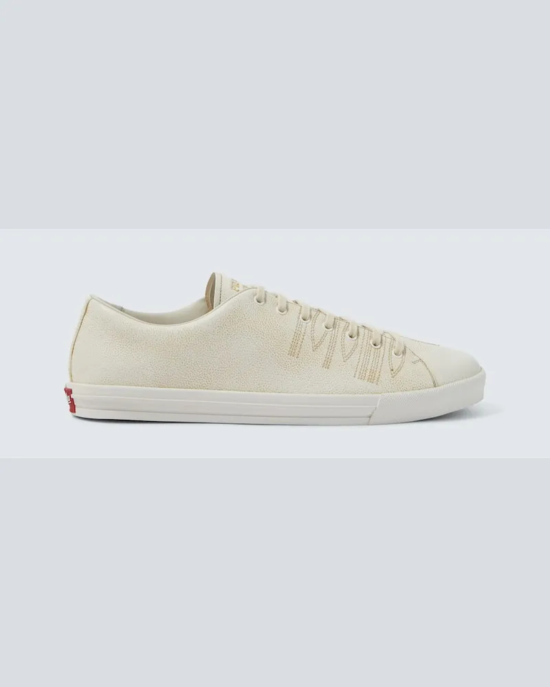 Prada Sneakers aus Leder Weiß