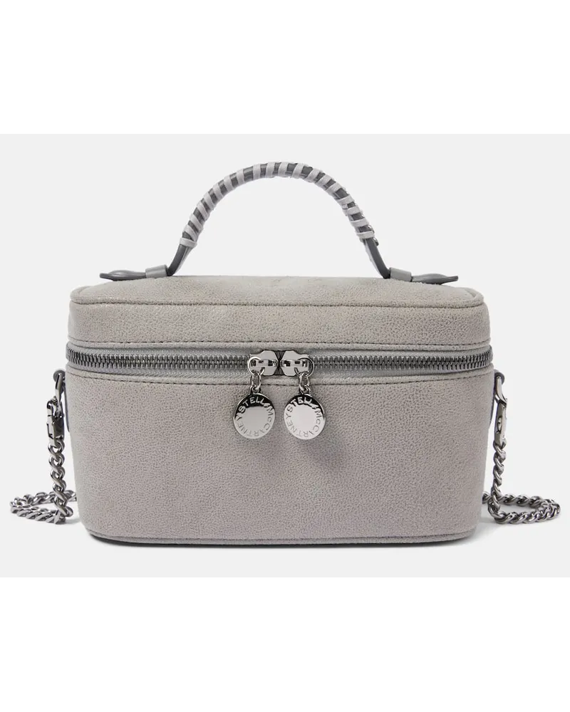 Stella McCartney Schultertasche Falabella Small Grau
