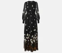 Abendkleid aus Seide