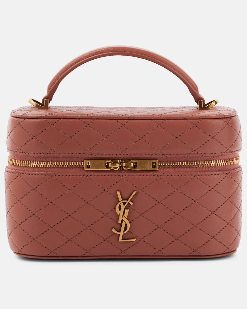 Saint Laurent Schultertasche Gaby aus Leder Pink