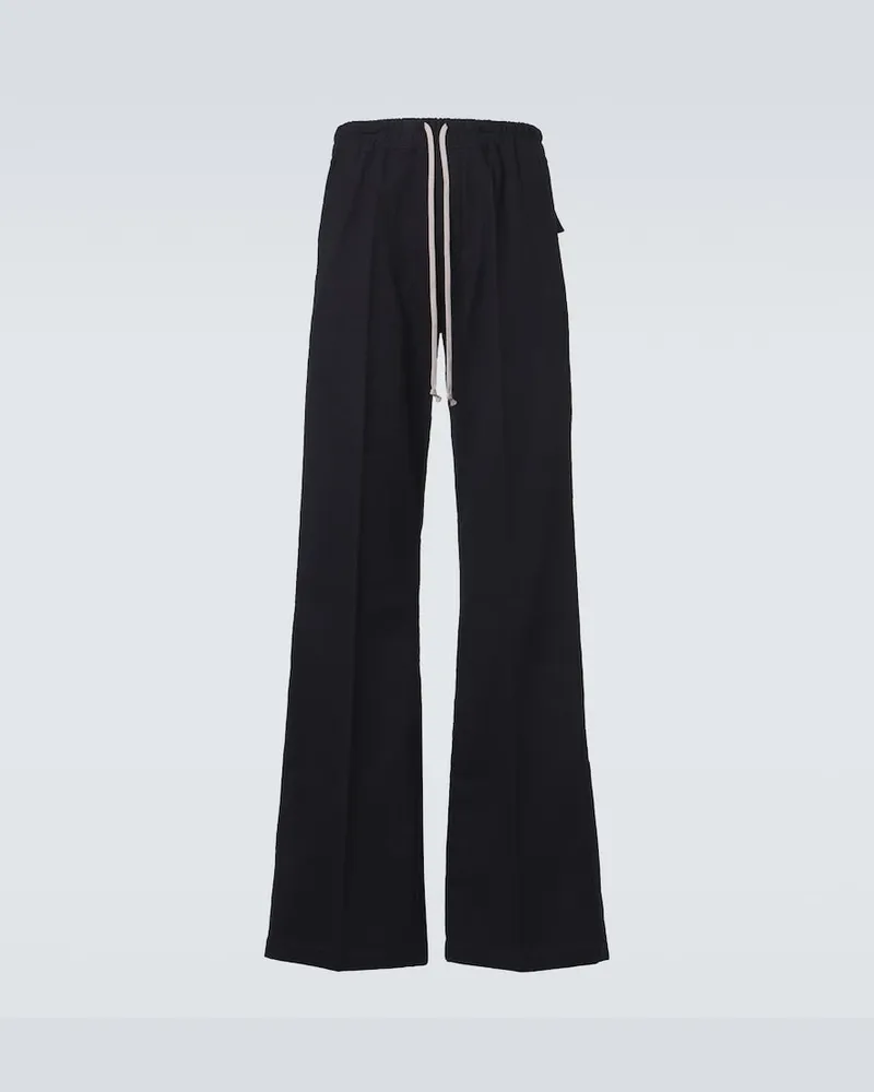 Rick Owens Hose Dietrich aus Baumwolle und Wolle Schwarz