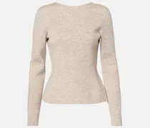 Cardigan Willow aus Kaschmir, Wolle und Leinen