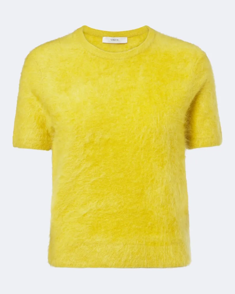 Vince Pullover aus Kaschmir Gelb