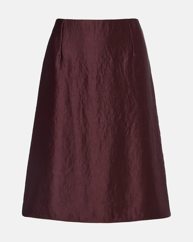 Vince Midirock aus Satin Burgund