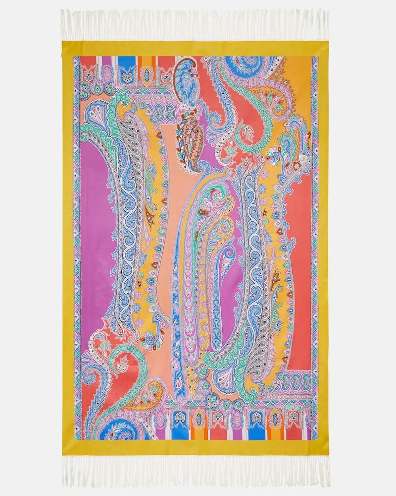 Etro Decke Spugna aus Baumwolle Multicolor