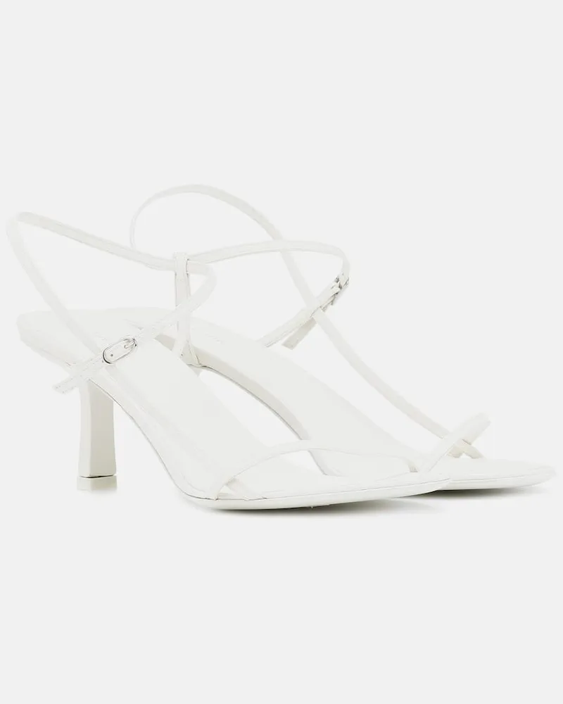 The Row Sandalen Bare aus Leder Weiã