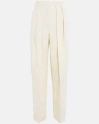 Stella McCartney High-Rise-Hose Beige