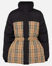 Burberry Wendbare Daunenjacke  Check Multicolor