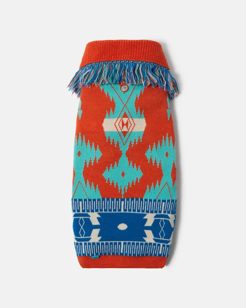 Alanui X Poldo Dog Couture Pullover für Hunde Multicolor