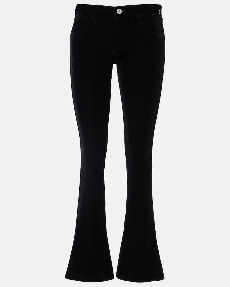 Junya Watanabe High-Rise-Schlaghose Schwarz