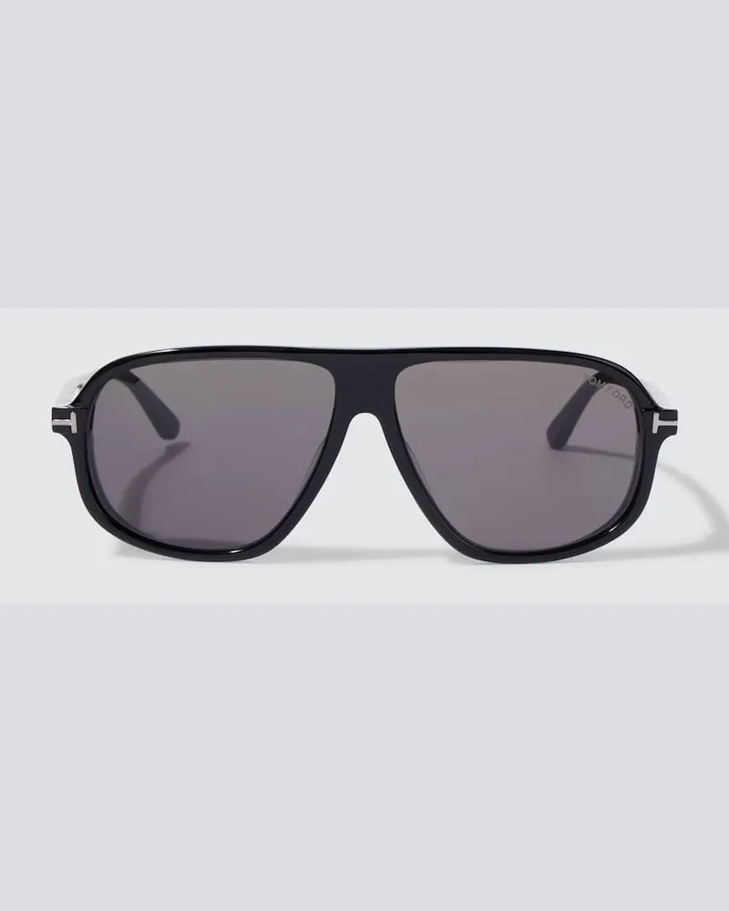 Tom Ford Aviator-Sonnenbrille Guillaume Schwarz