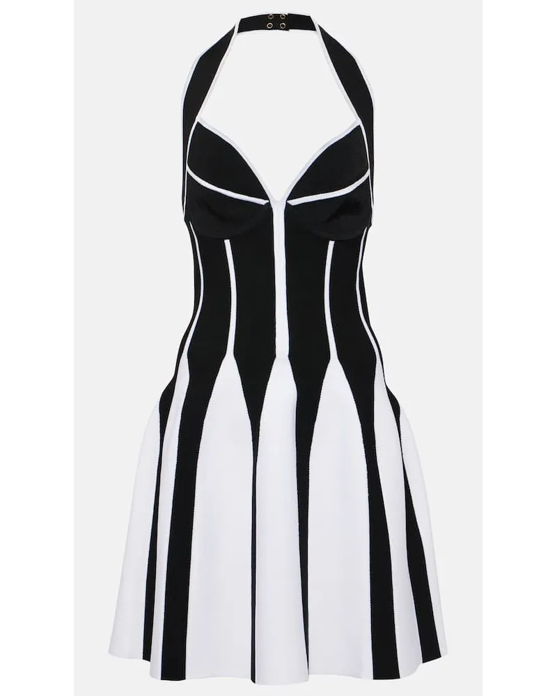 Balmain Minikleid Schwarz