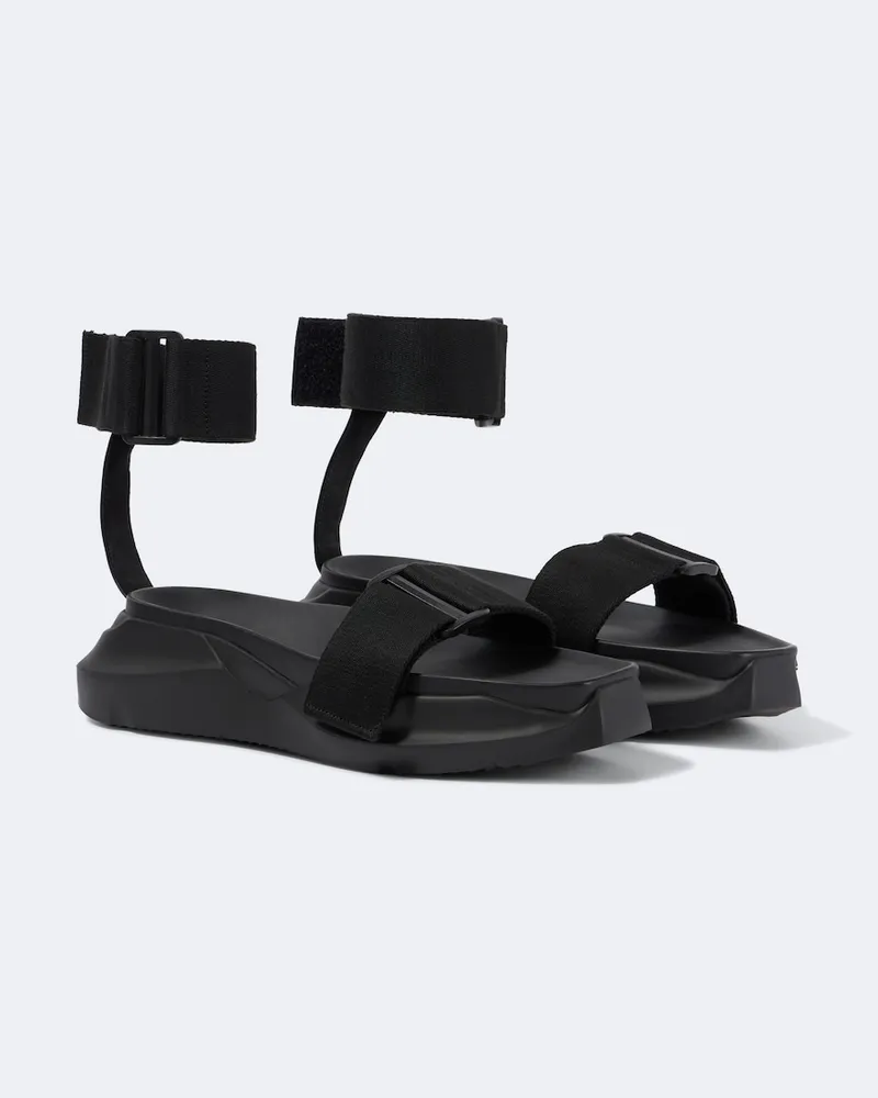 Rick Owens Sandalen Geth Schwarz