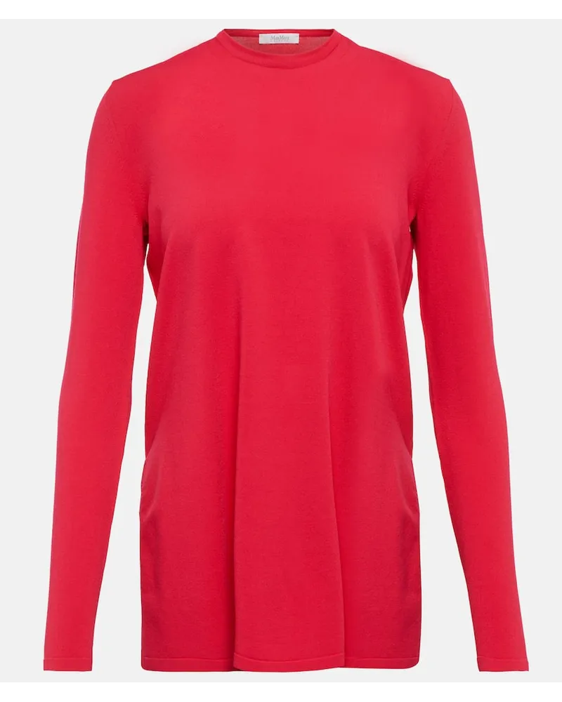 Max Mara Longsleeve Arnes aus Jersey Pink