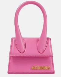 Jacquemus Tote Le Chiquito aus Leder Pink