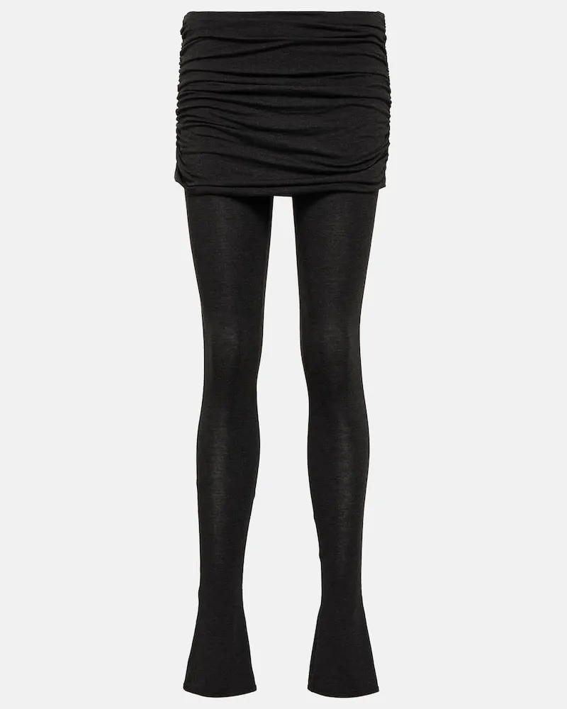 Blumarine Low-Rise-Hose Grau