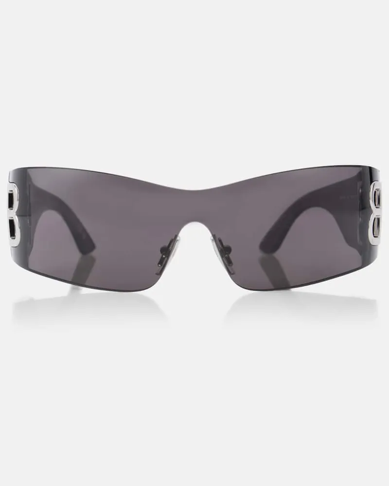 Balenciaga Sonnenbrille Bossy Schwarz