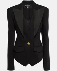 Balmain Blazer Schwarz