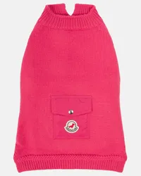 Moncler Poldo Dog Couture Mantel fuer Hunde Pink