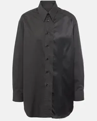 Maison Margiela Hemd aus Baumwolle Schwarz