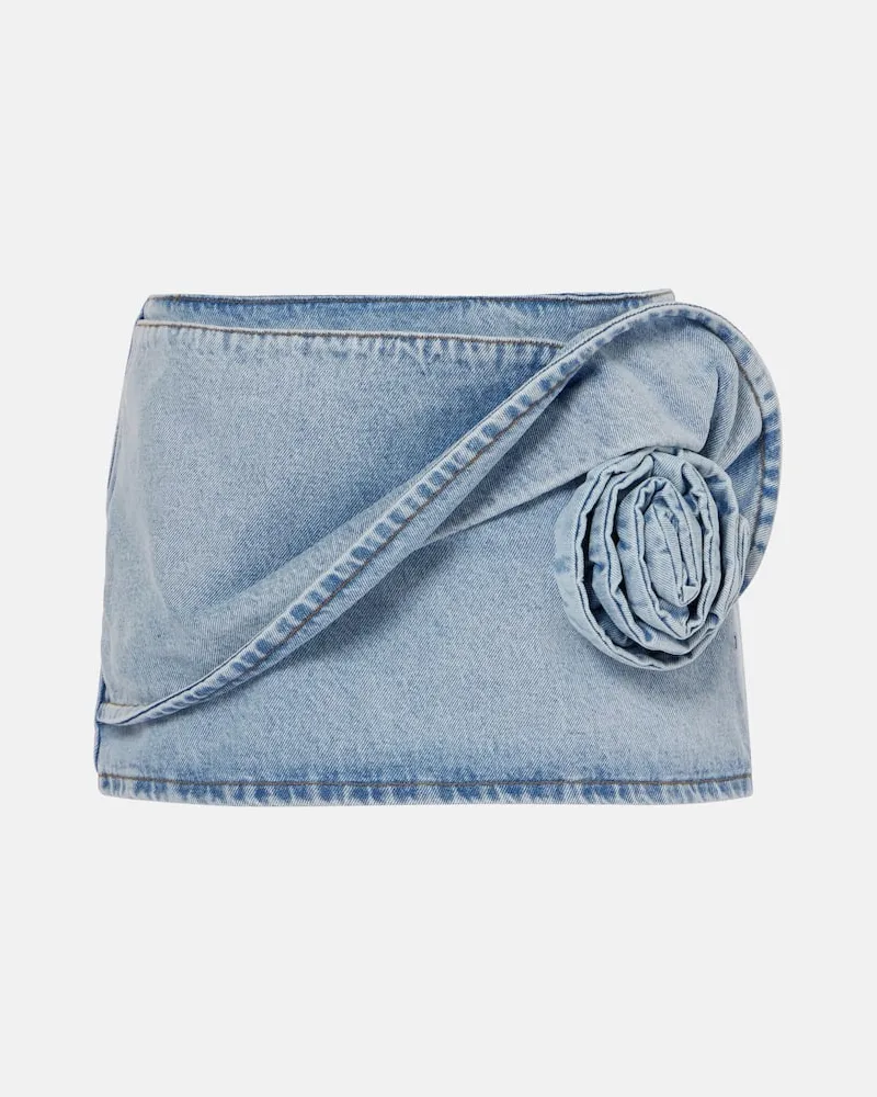 Magda Butrym Jeansrock Blau
