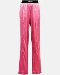 Tom Ford Hose aus einem Seidengemisch Pink