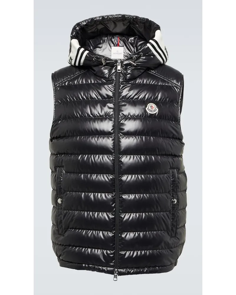 Moncler Daunenweste Schwarz