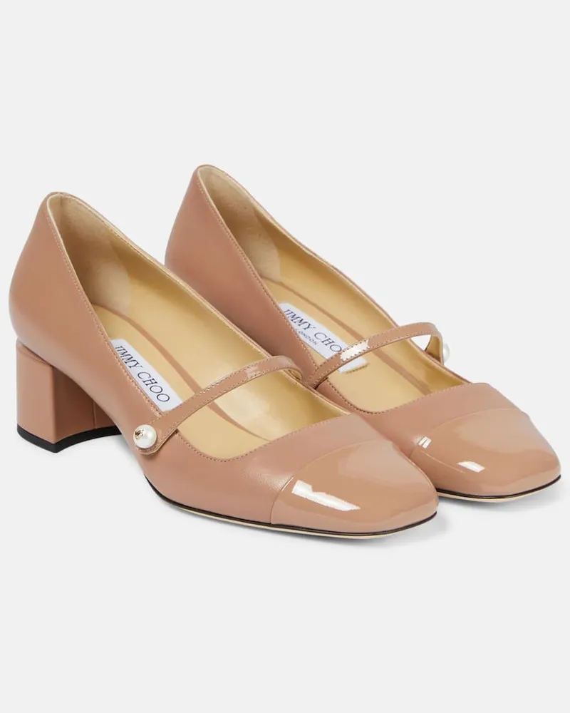 Jimmy Choo Pumps Elisa 45 aus Leder Rosa