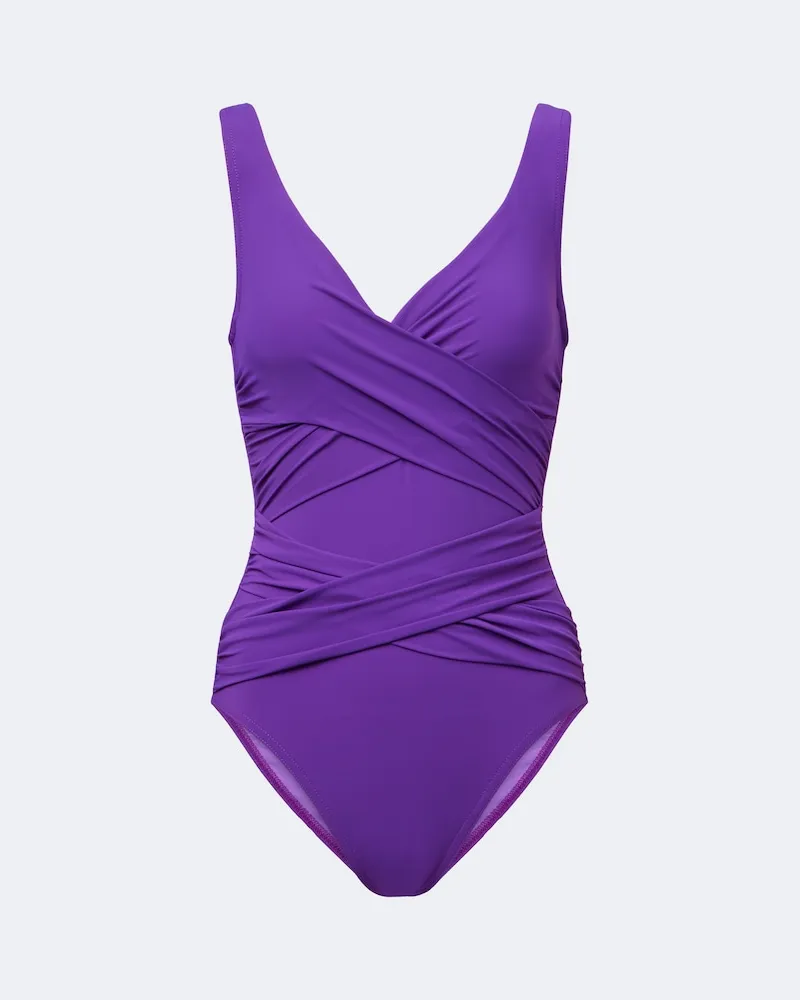 Karla Colletto Badeanzug Smart Violett