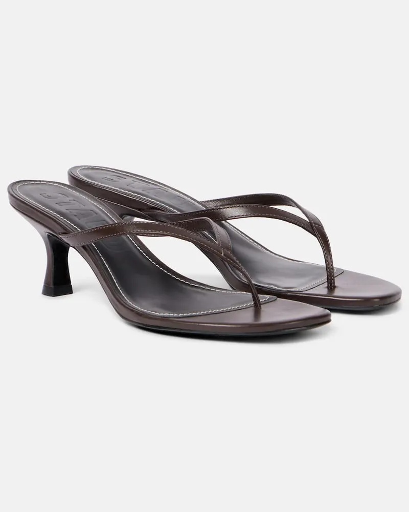 STAUD Sandalen Freja 60 aus Leder Braun