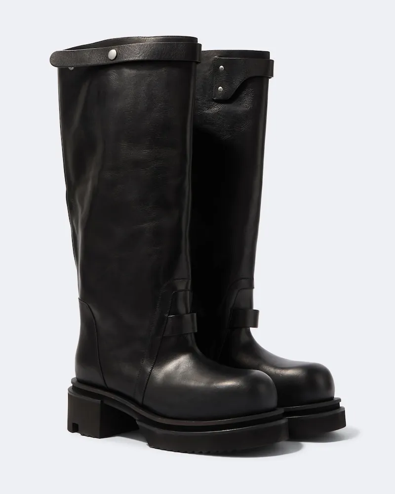 Rick Owens Stiefel Naska aus Leder Schwarz