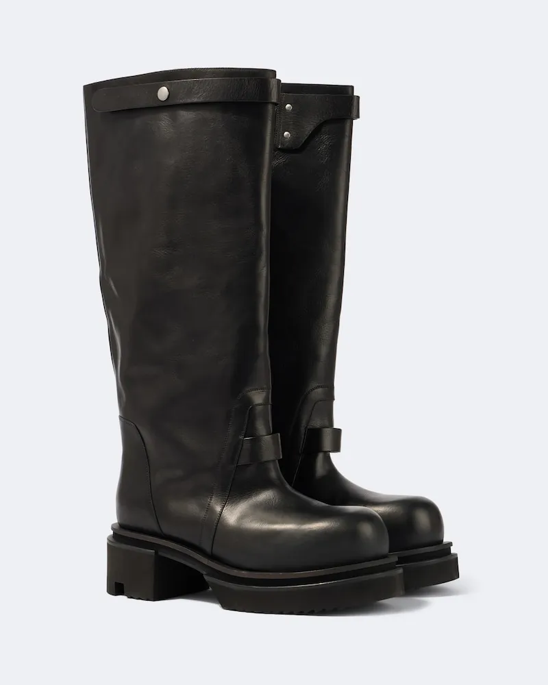 Rick Owens Stiefel Naska aus Leder Schwarz