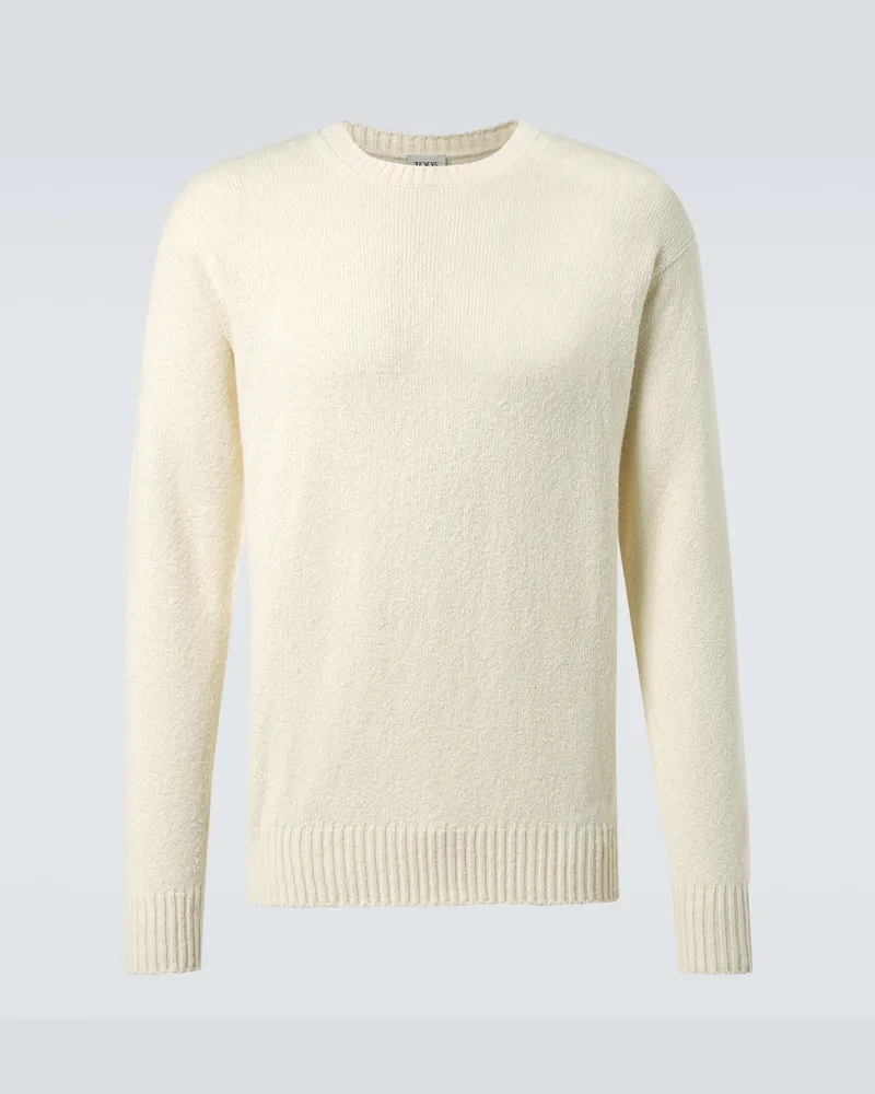 TOD'S Pullover aus Baumwolle Beige