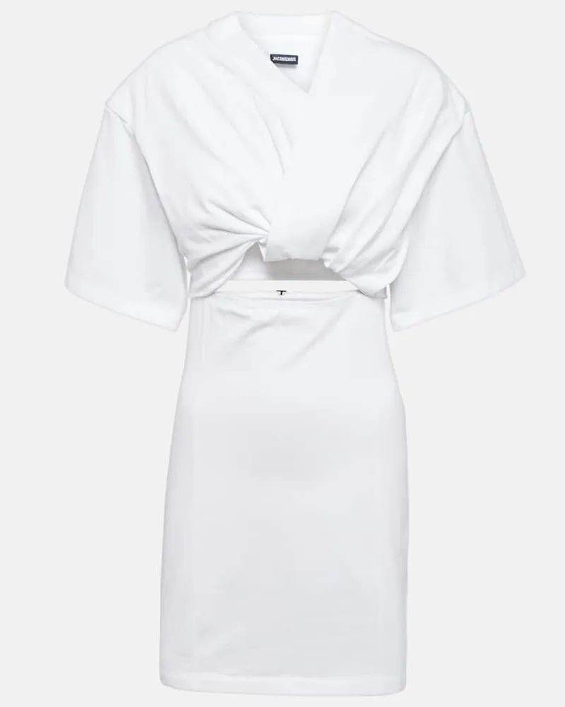 Jacquemus Minikleid La Robe Bahia Weiß