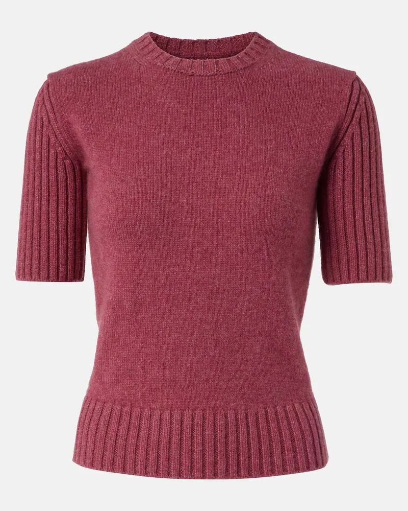 KHAITE Pullover Mia aus Kaschmir Rot