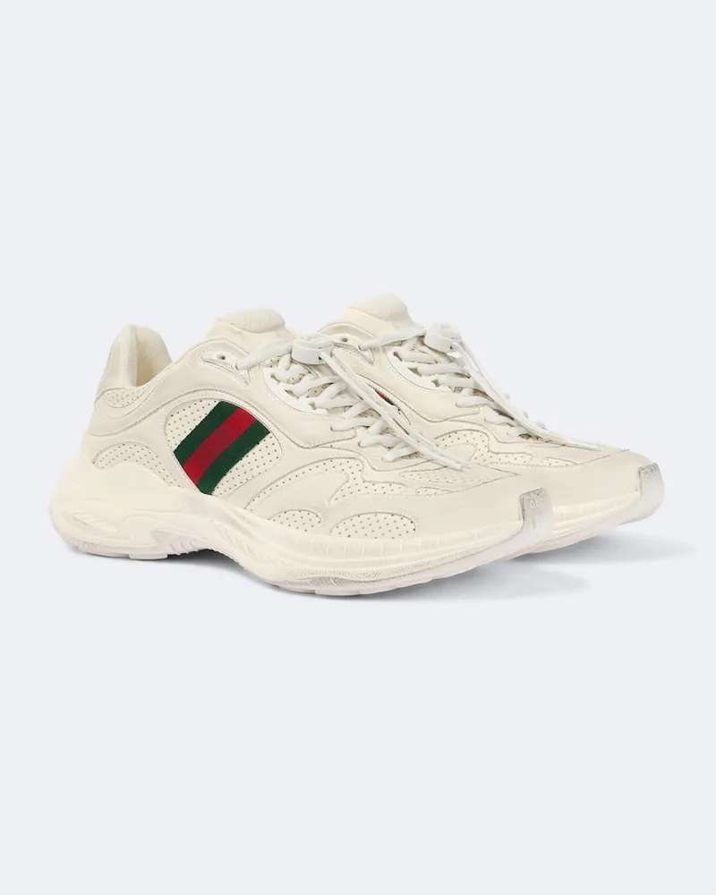Gucci Sneakers Gucci 2.0 aus Leder Weiß