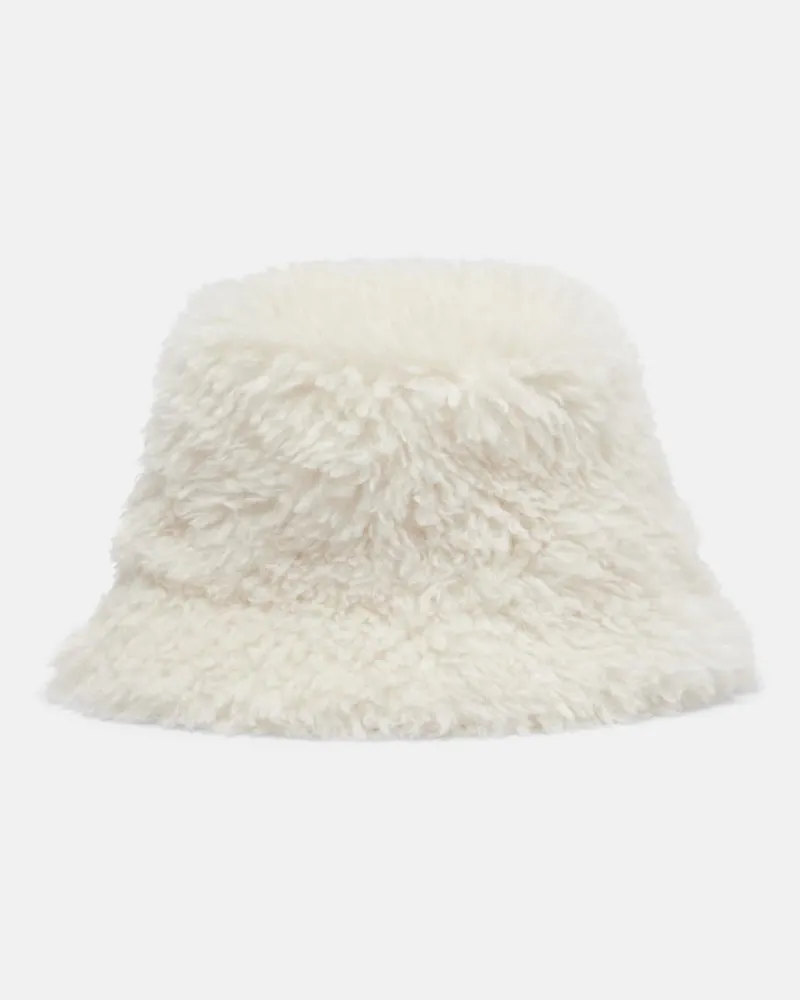 Perfect Moment Hut aus Faux Fur Weiß