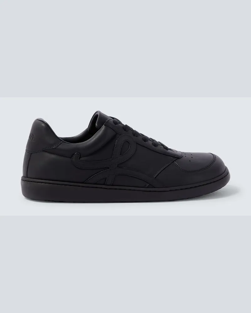 Loewe Sneakers Jambo aus Leder Schwarz